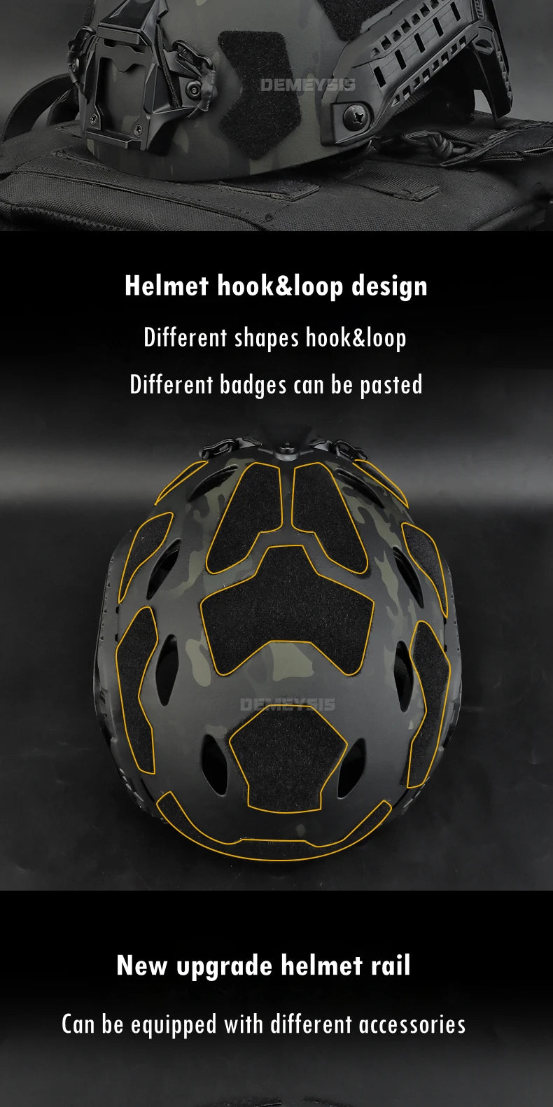 Tactical Fast Helmet for Airsoft & Outdoor Sports, WARRIORS BUDGET