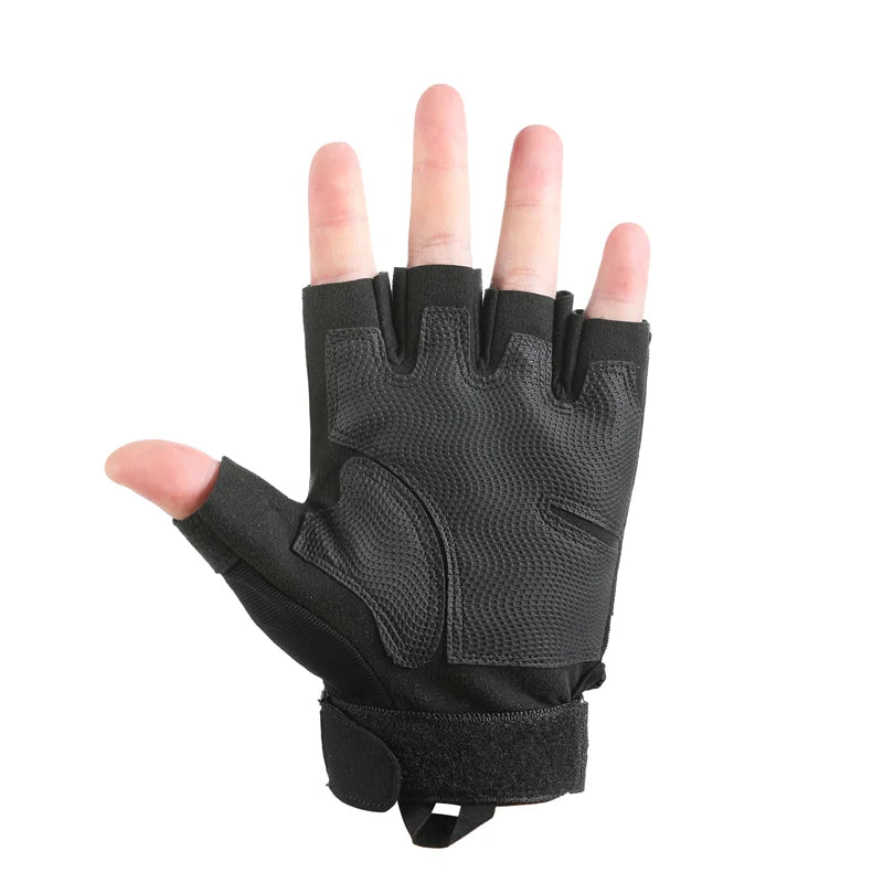 Tactical gloves Carbon fiber hard Knuckles