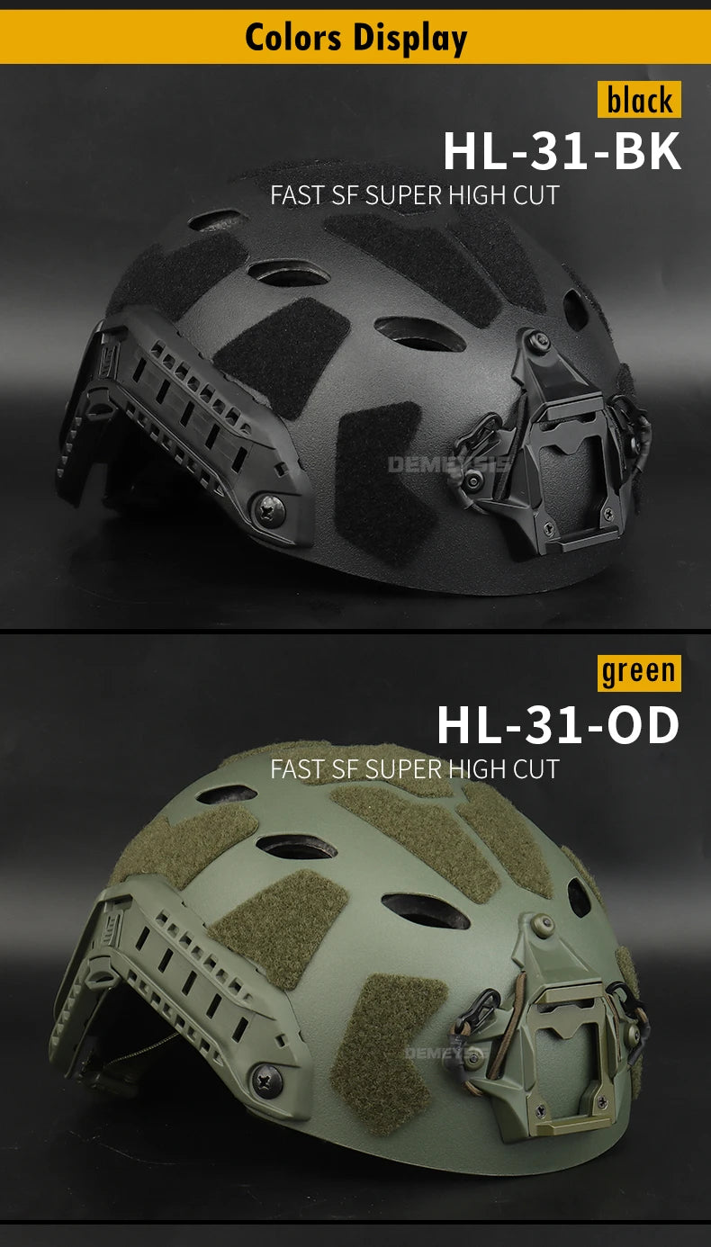 Tactical Fast Helmet for Airsoft & Outdoor Sports