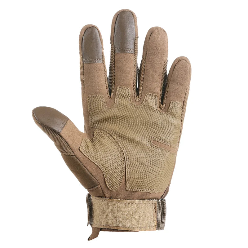 Tactical gloves Carbon fiber hard Knuckles