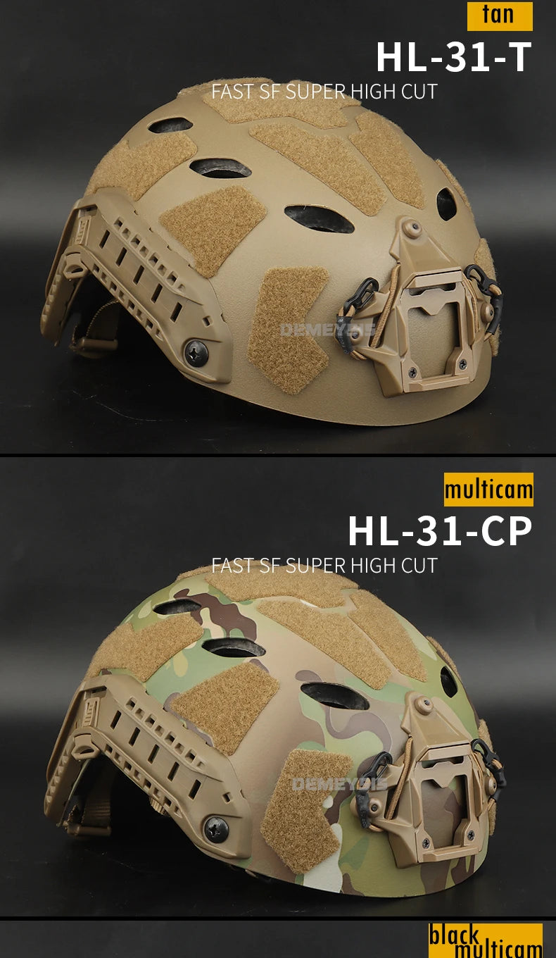 Tactical Fast Helmet for Airsoft & Outdoor Sports