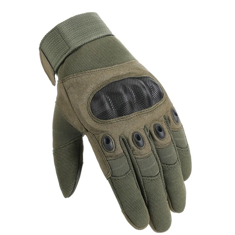 Tactical gloves Carbon fiber hard Knuckles