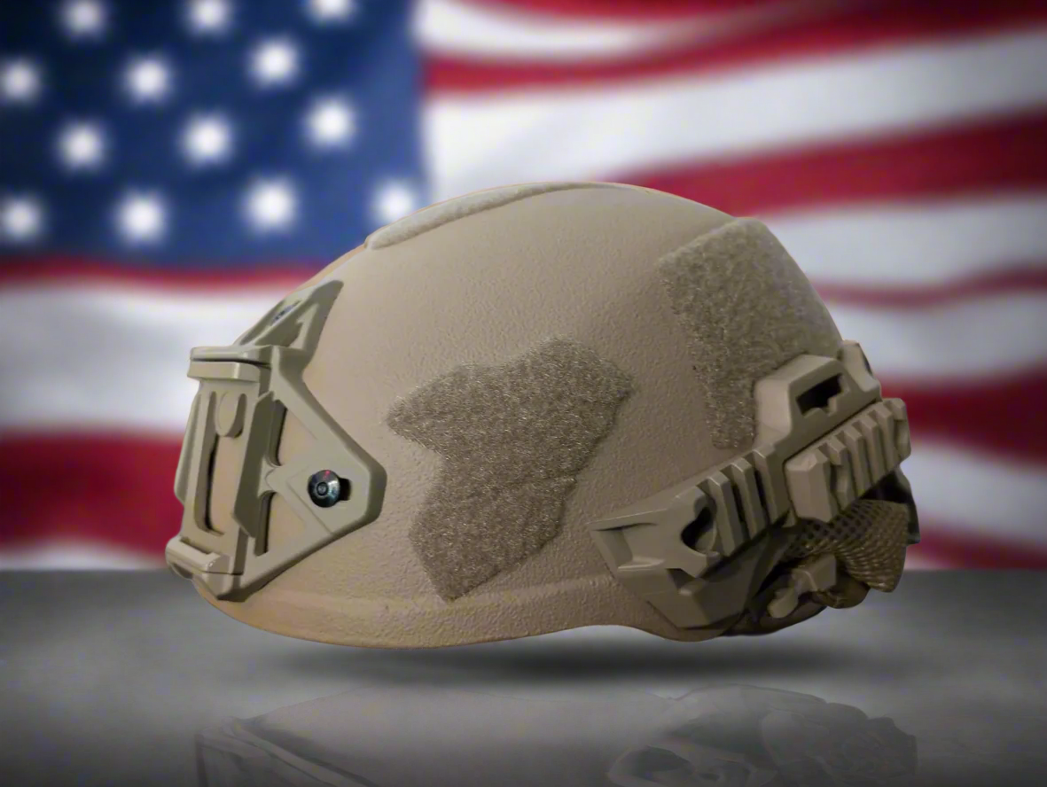 IIIA Breacher Ballistic Helmet, ARMID Fiber Protection, WARRIORS