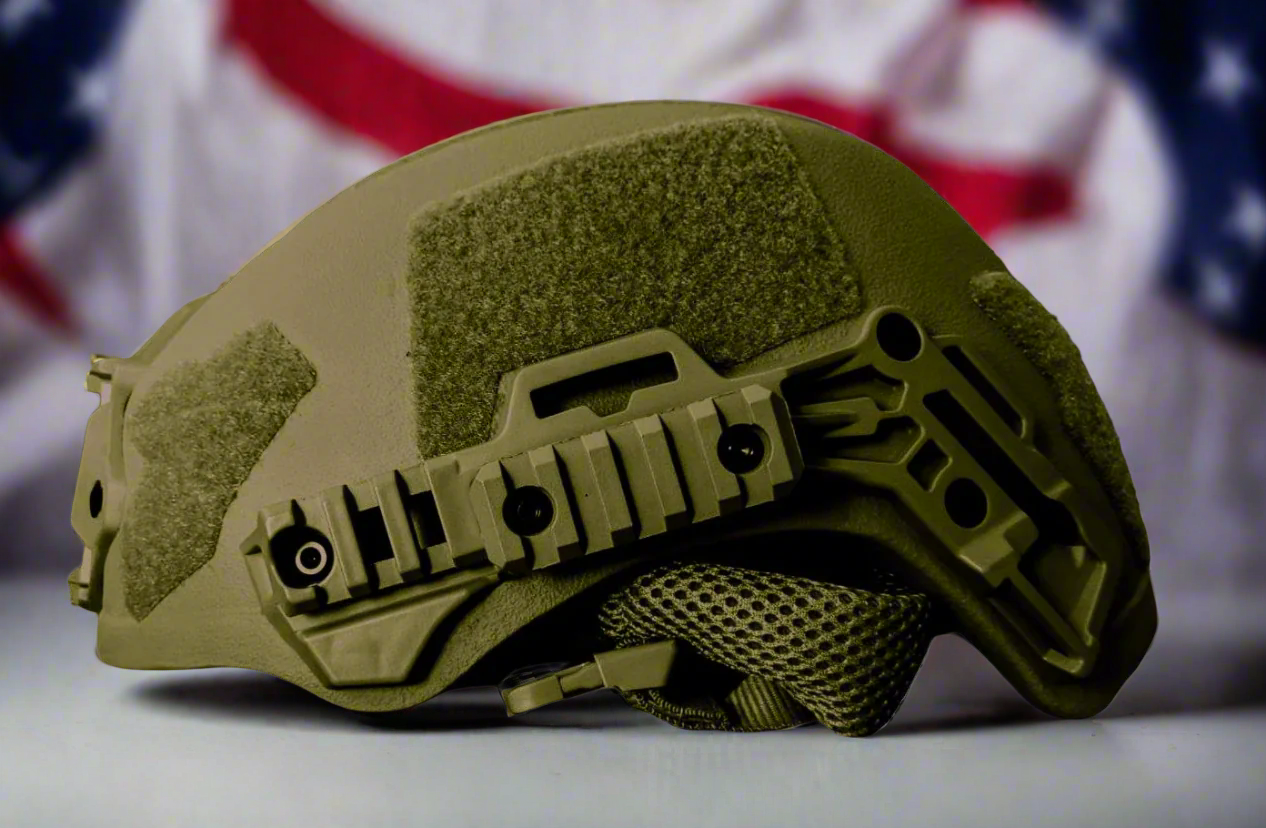IIIA Breacher Ballistic Helmet, ARMID Fiber Protection, WARRIORS