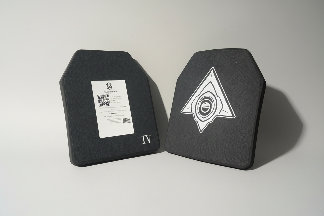 Level 4 body armor plate 10x12 rifle rated hard armor