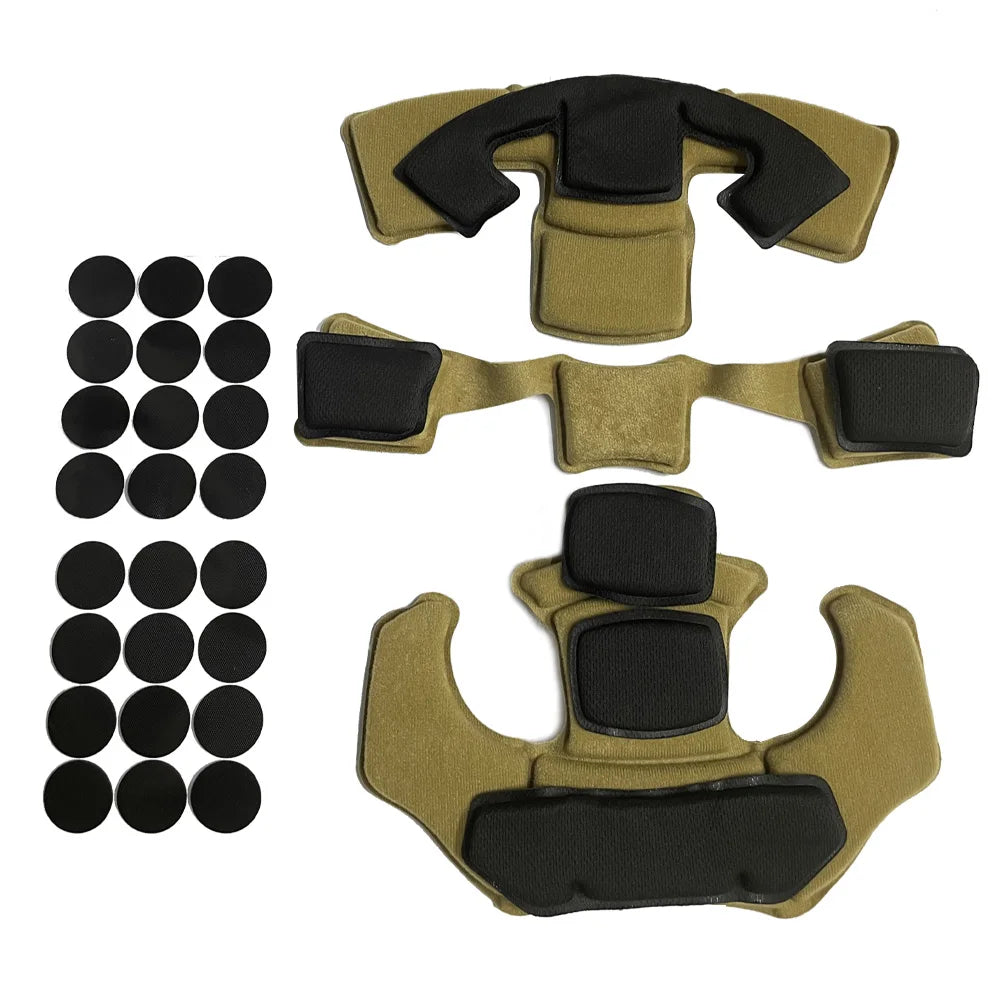 Helmet Memory foam padding and Wendy suspension