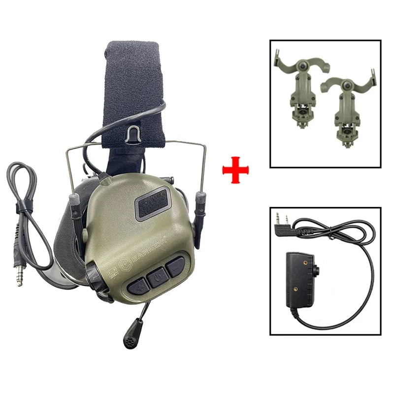 Earmor M32 Tactical Shooting Headset, Noise Reduction, WARRIORS