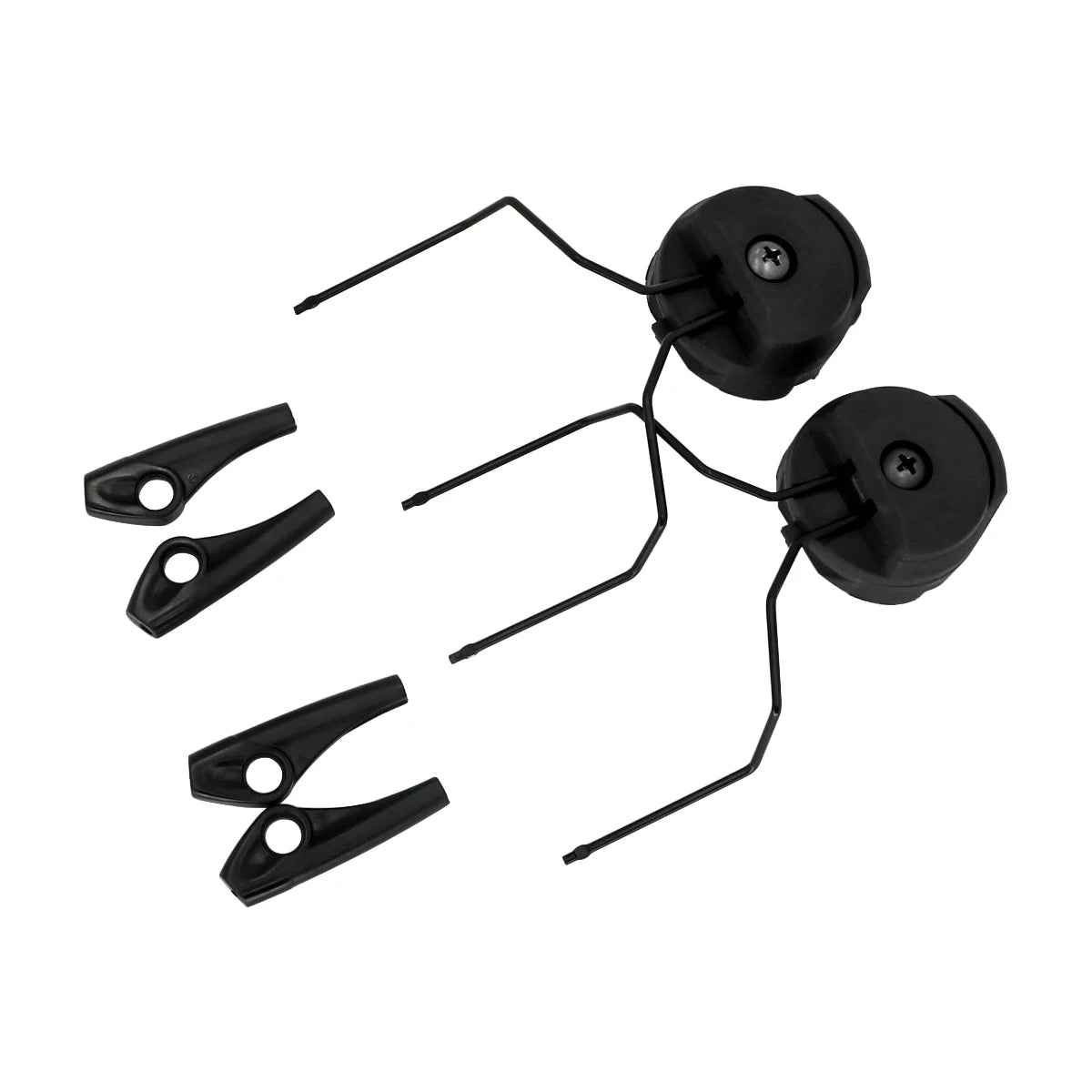 Walker Impact Sport Helmet Mounts | Standard Tactical Fit