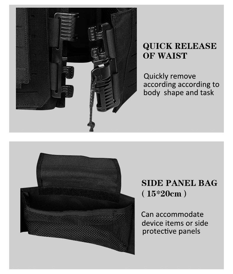 Ranger Green Plate Carrier - Quick-Release Vest