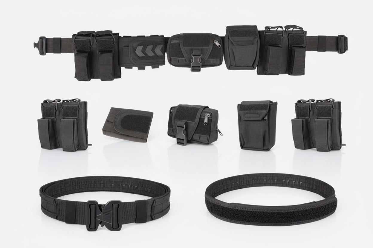 Tactical belt quick detach kit