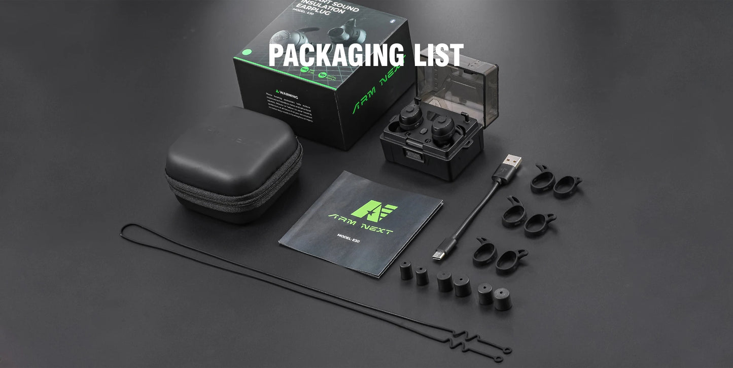 Noise cancelling/ bluetooth ear protection earbuds