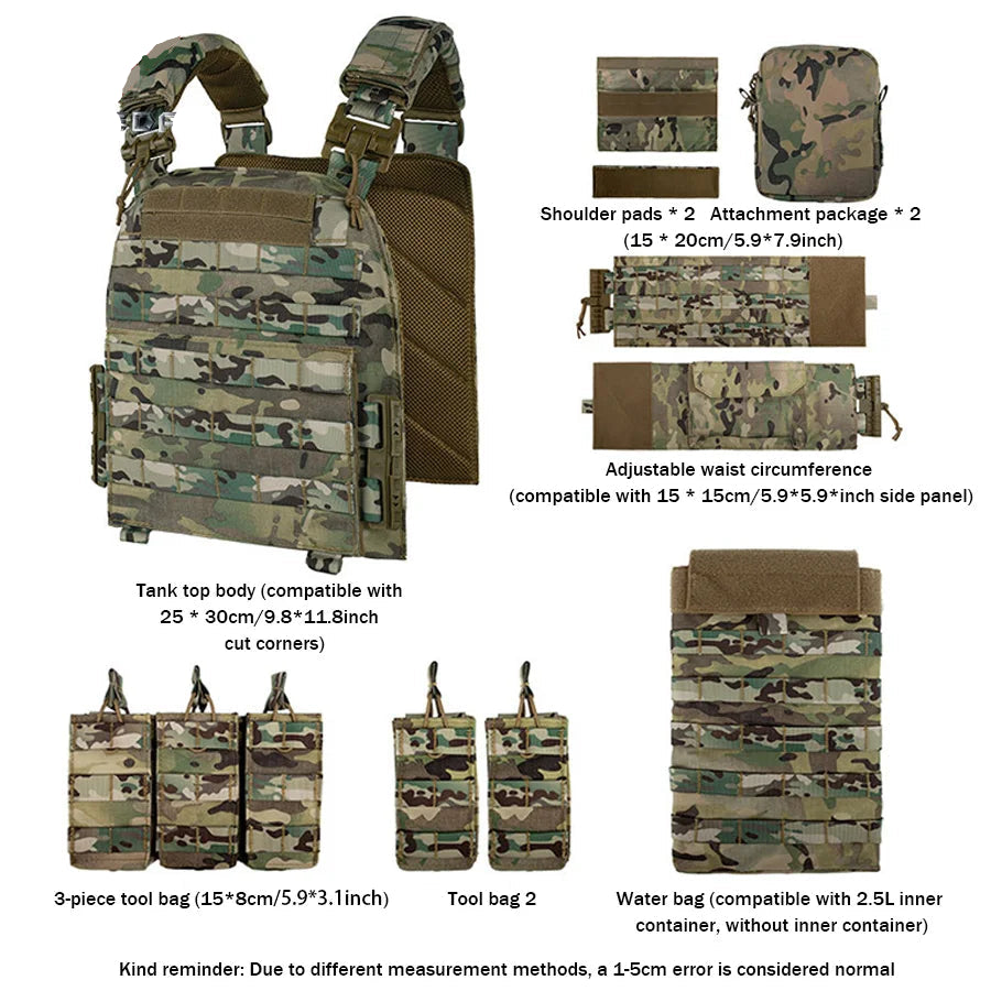 5 mag quick release plate carrier