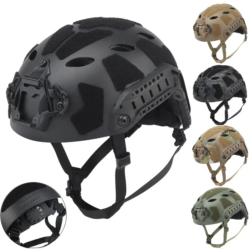 Tactical Fast Helmet for Airsoft & Outdoor Sports, WARRIORS BUDGET