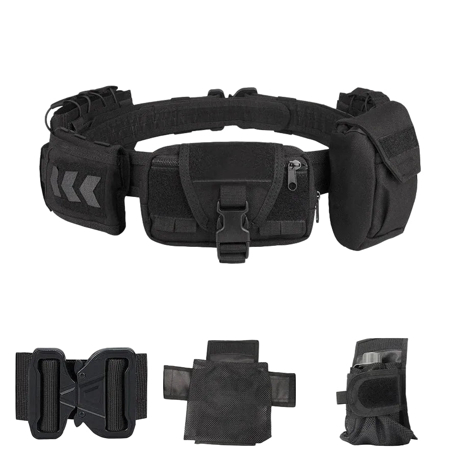 Tactical belt quick detach kit