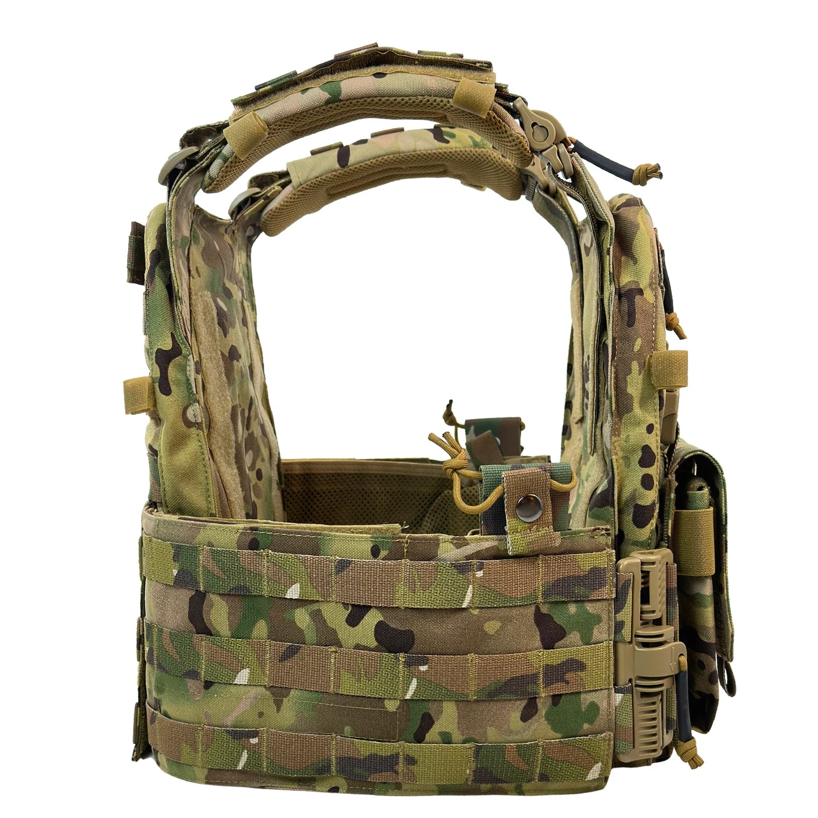 Quick Release Tactical Vest with Triple Pouch, Warriors Budget