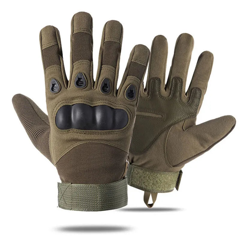Tactical Gloves with Hard Knuckles for Sports & Hunting, WARRIORS