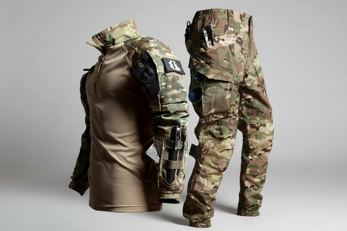 Tactical Elbow and Knee Pad Set for Uniforms