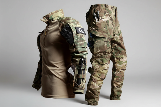 Tactical uniform elbow/knee pad set
