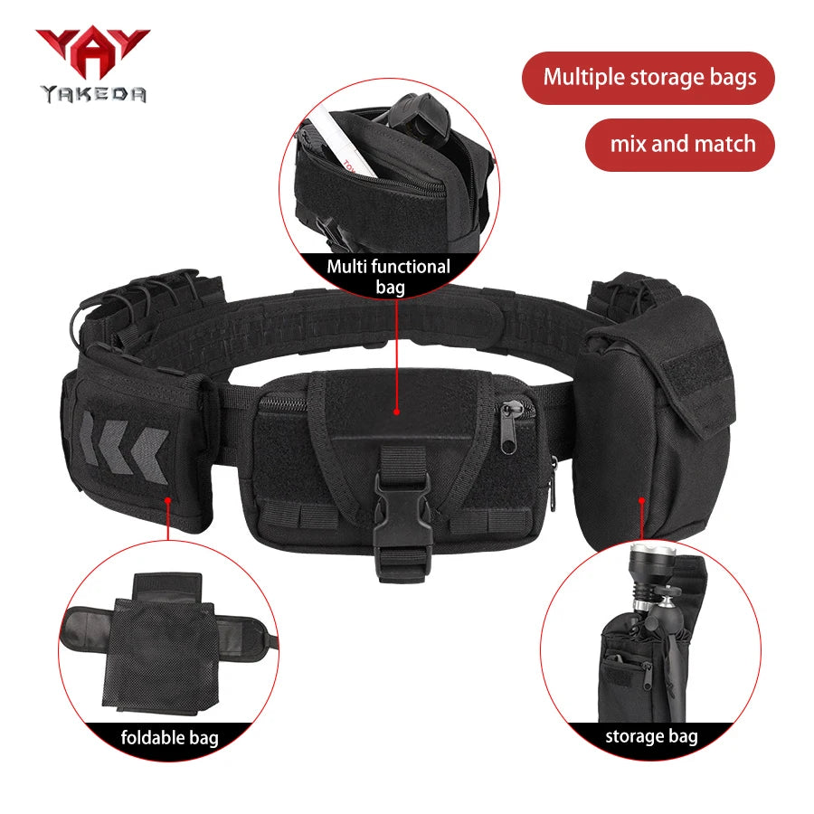 Tactical belt quick detach kit