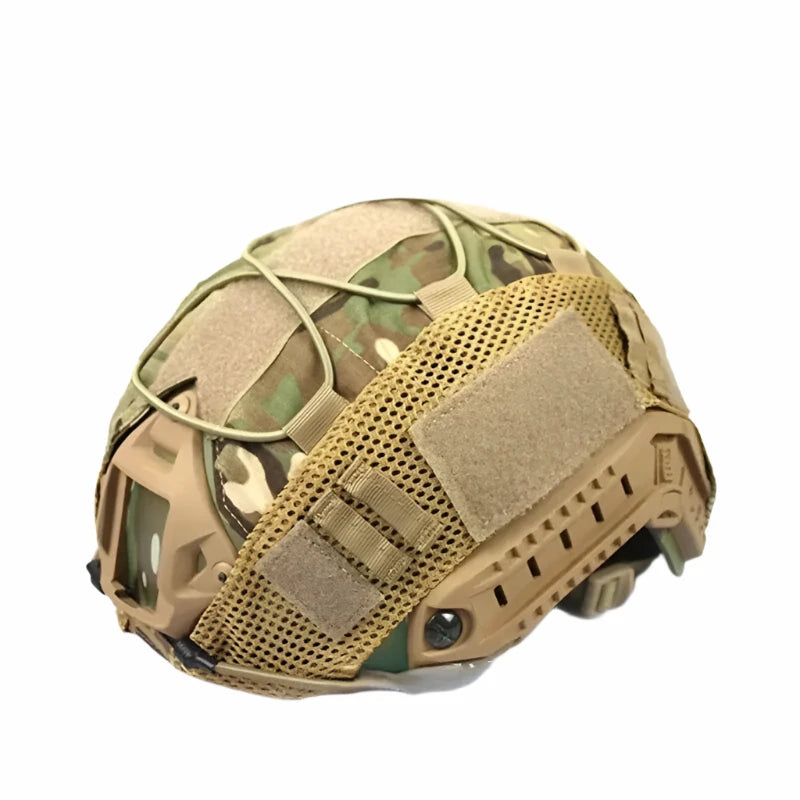 Adjustable FAST Helmet Cover for Tactical Airsoft, WARRIORS