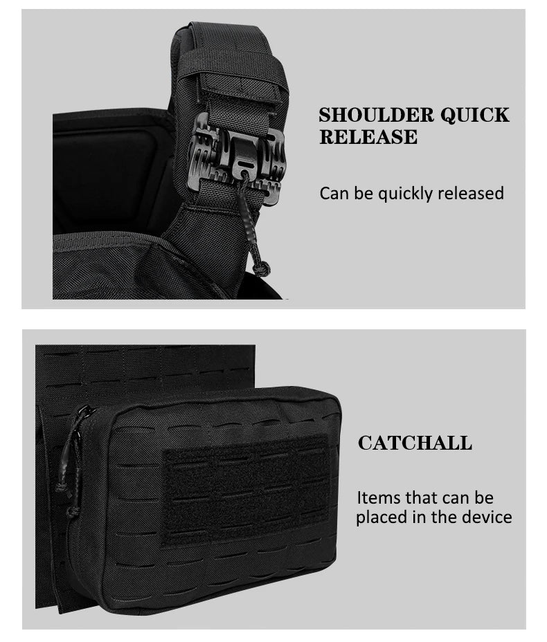 Ranger Green Plate Carrier - Quick-Release Vest