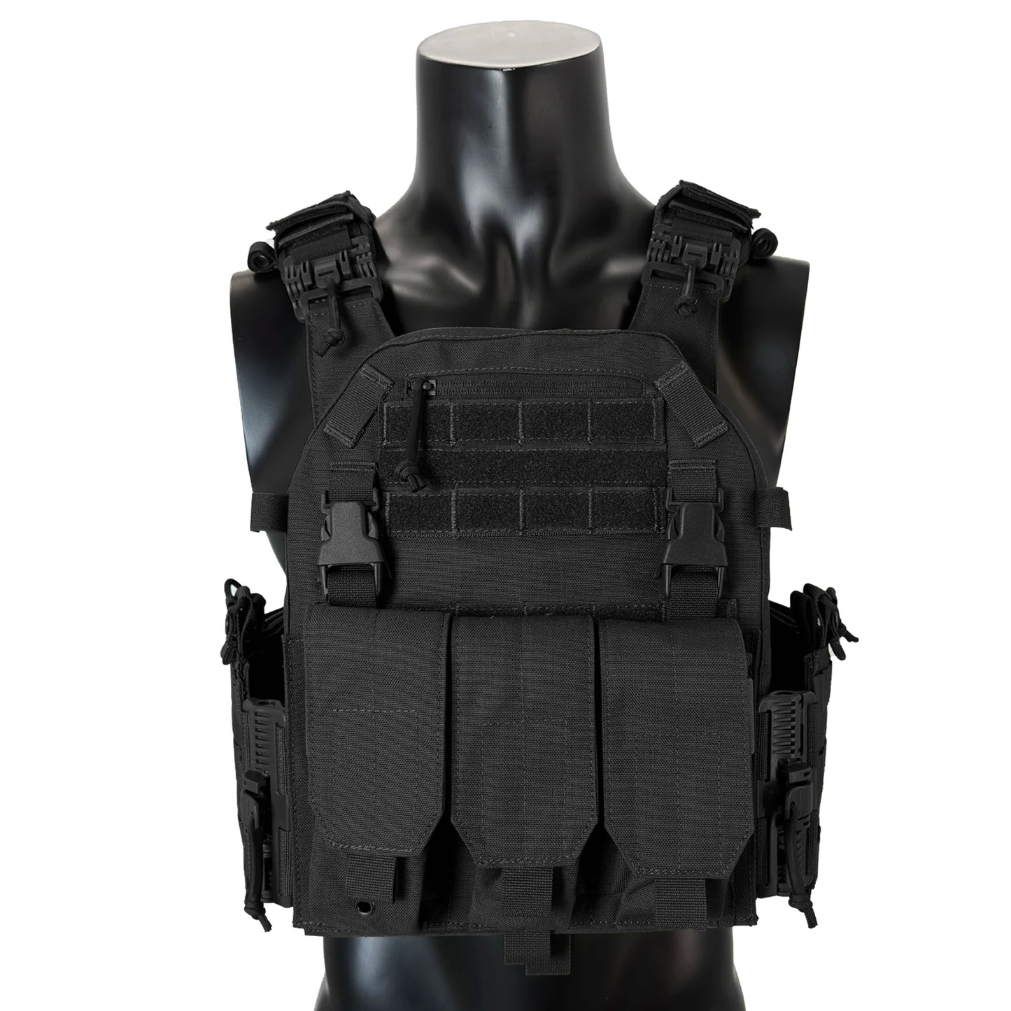 Quick Release Tactical Vest | Triple Mag Pouch Gear