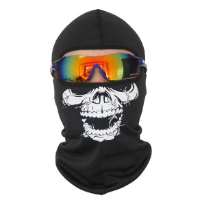 Halloween Skull Print Balaclava, Ghost Mask for Cosplay, WARRIORS
