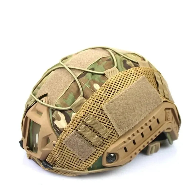 Adjustable FAST Helmet Cover for Tactical Airsoft, WARRIORS