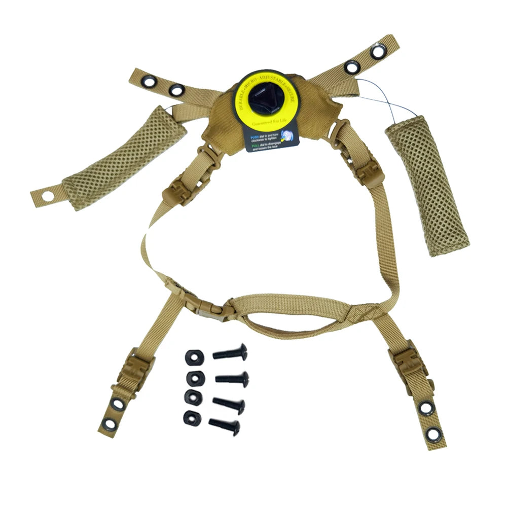 Helmet Memory foam padding and Wendy suspension
