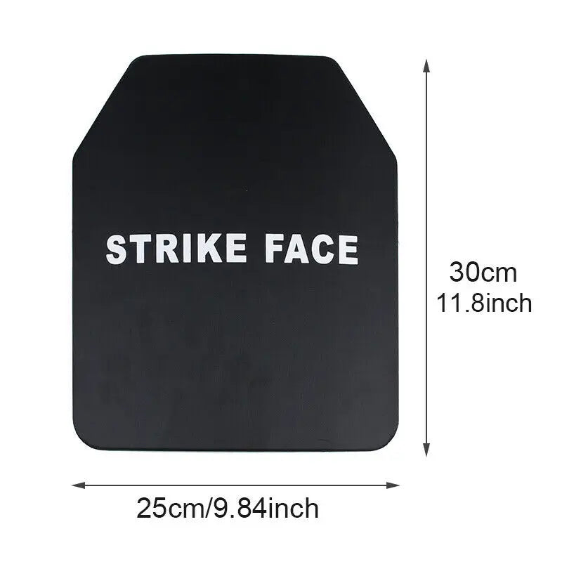 Tactical Bulletproof Steel Plate for Safety Vest, WARRIORS