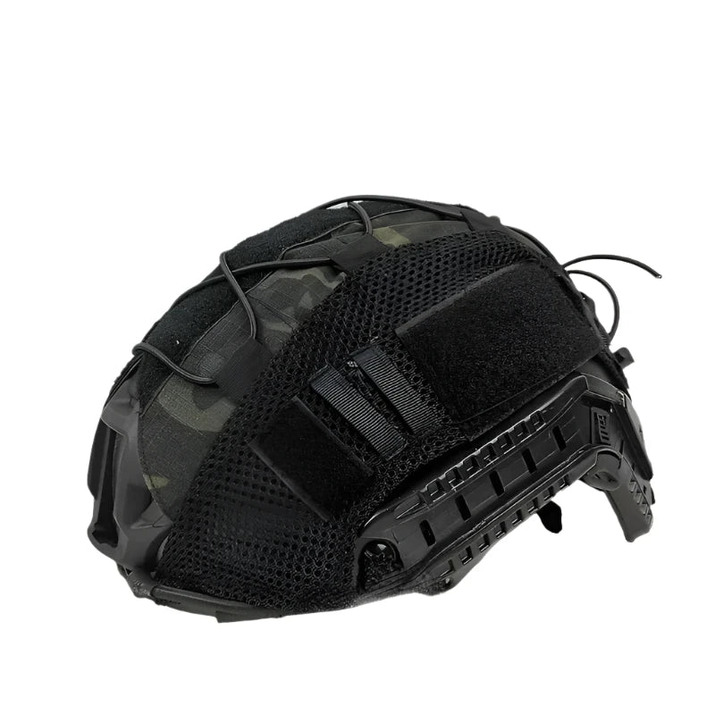 Adjustable FAST Helmet Cover for Tactical Airsoft, WARRIORS