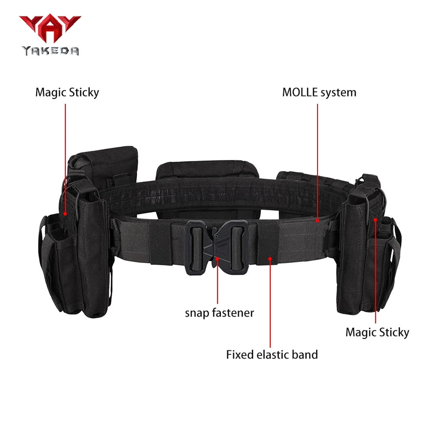 Tactical belt quick detach kit