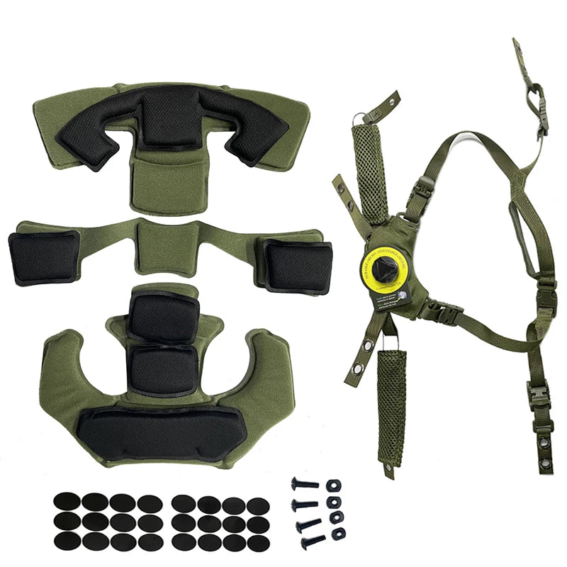 Helmet Memory foam padding and Wendy suspension
