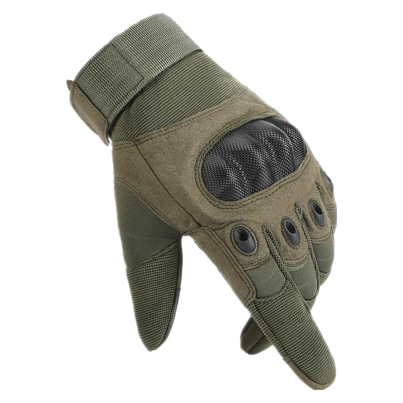 Tactical gloves Carbon fiber hard Knuckles