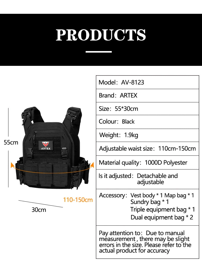 Ranger Green Tactical Plate Carrier Vest with Quick Release, WARRIORS