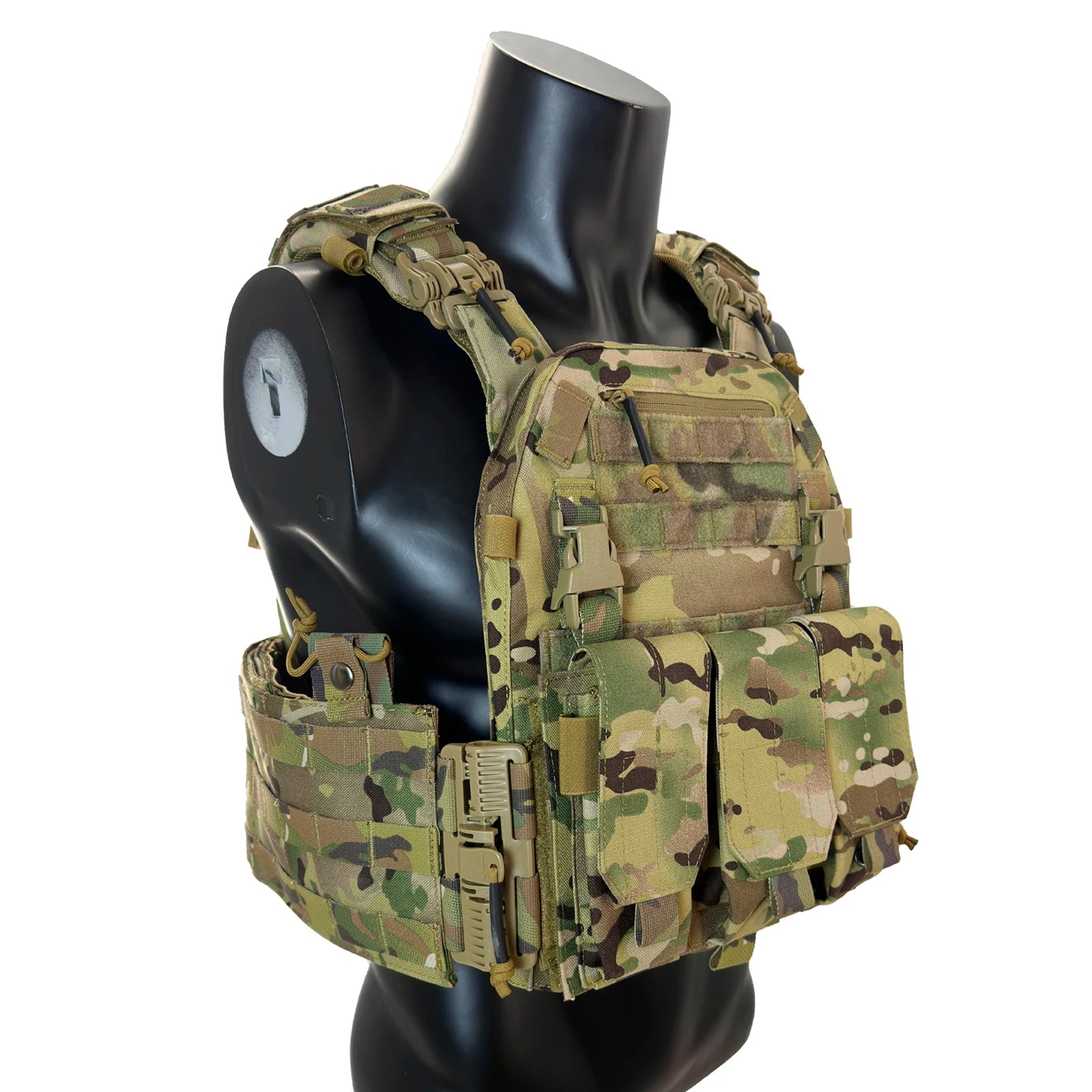 Quick Release Tactical Vest | Triple Mag Pouch Gear