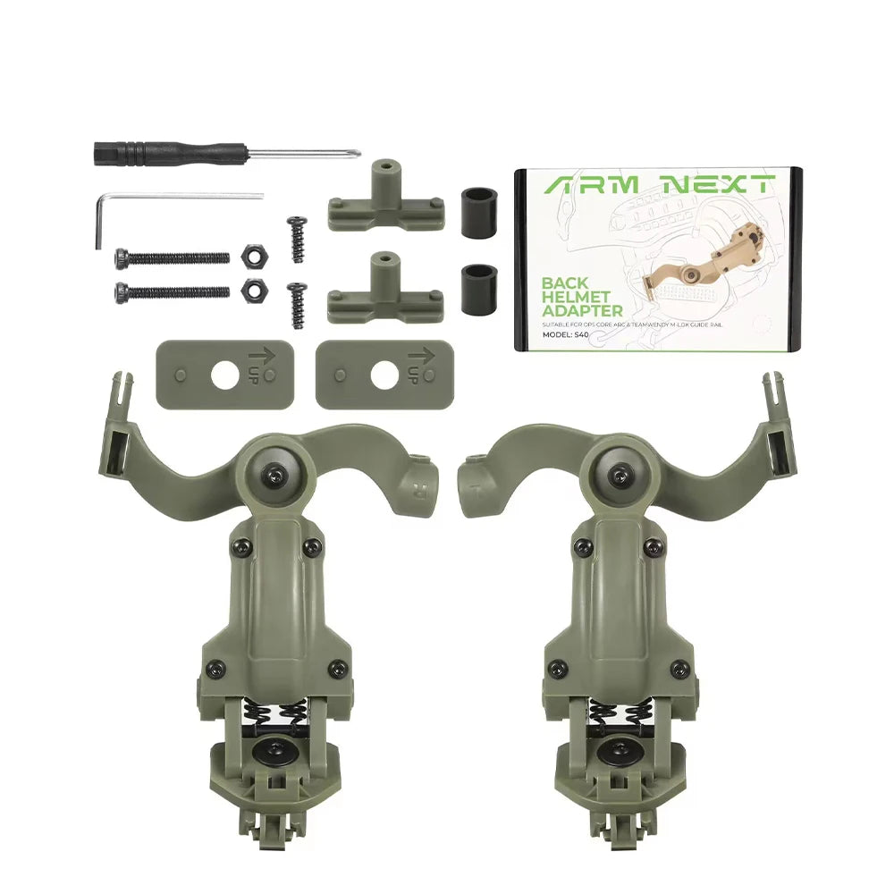 OPS Core ARC M-LOK Helmet Rail Mount Adapter, WARRIORS BUDGET