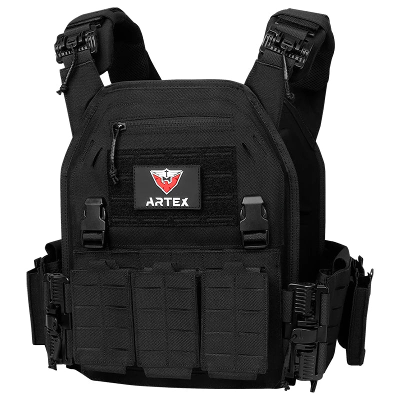 Ranger Green Tactical Plate Carrier Vest with Quick Release, WARRIORS