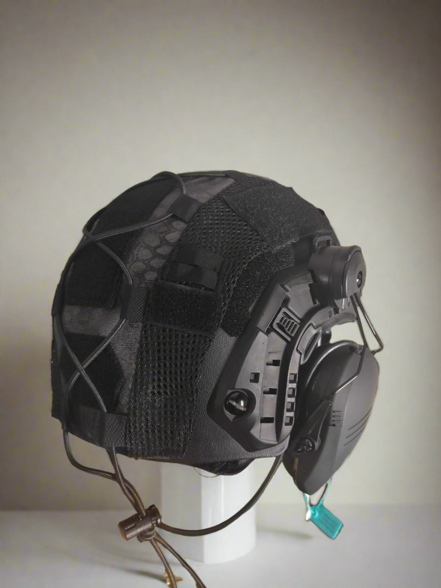 Adjustable FAST Helmet Cover for Tactical Airsoft, WARRIORS