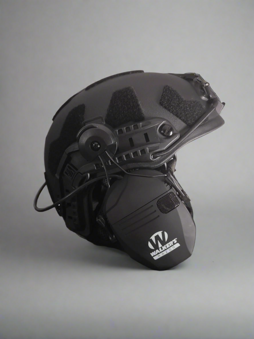 Walker headset with mounts