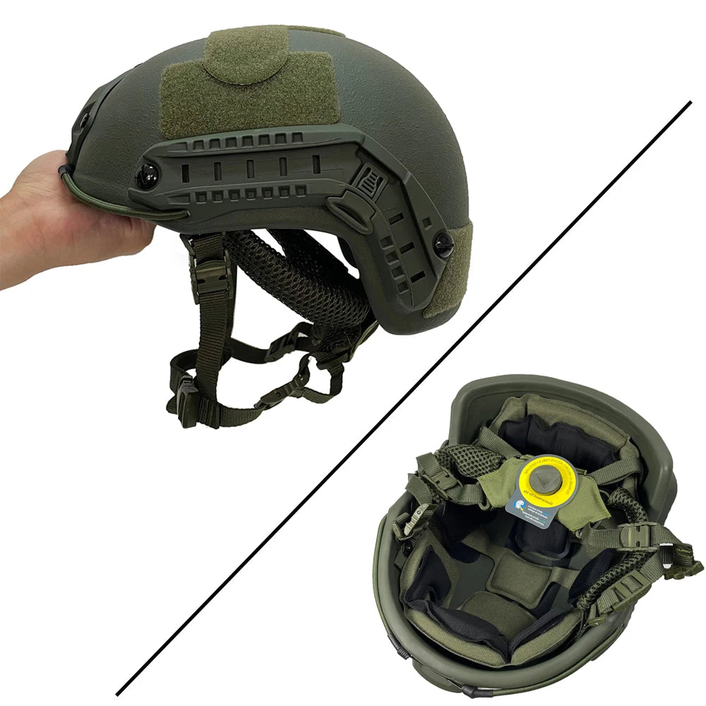 NIJ IIIA FAST Tactical Ballistic Helmet, WARRIORS BUDGET