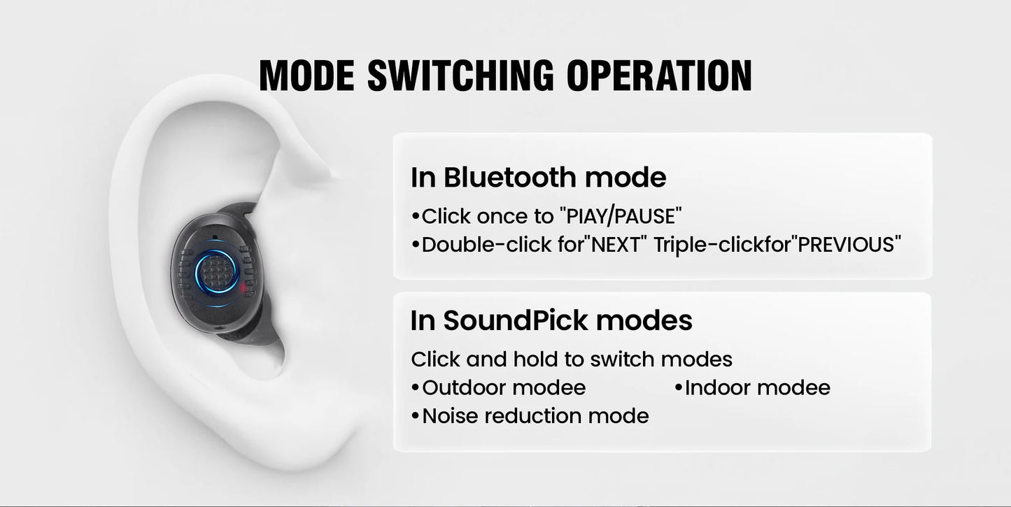 Noise cancelling/ bluetooth ear protection earbuds